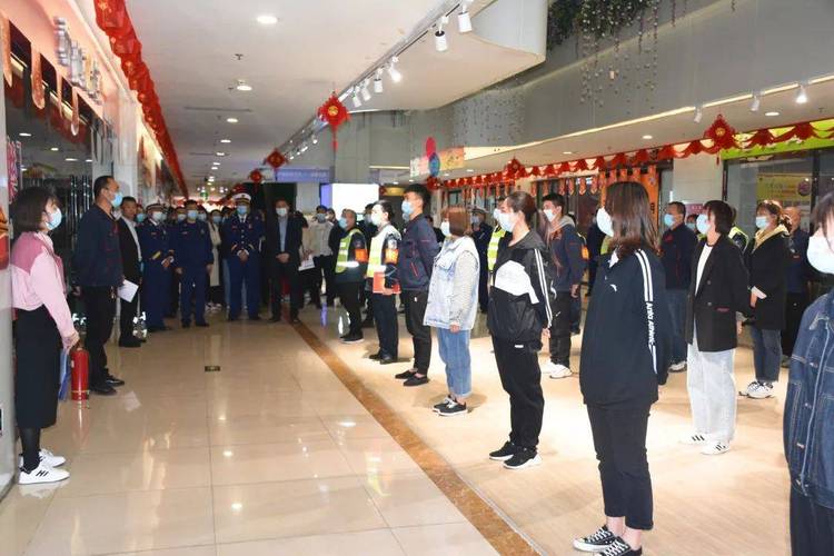 洪洞县召开大型商业综合体消防标准化管理工作现场观摩会